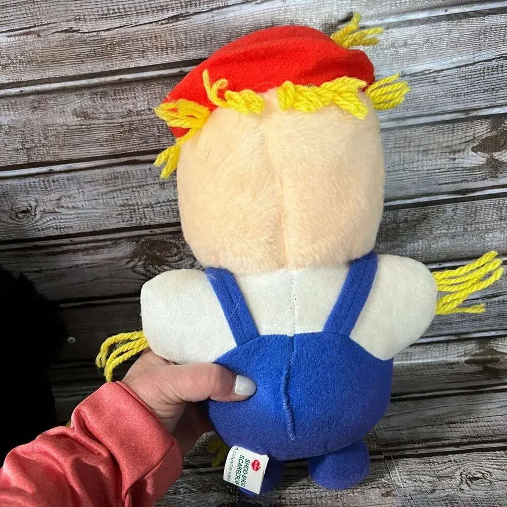 1983 Vintage Del Monte Cocky Crow and Shoo Shoo Scarecrow Country Yumkin